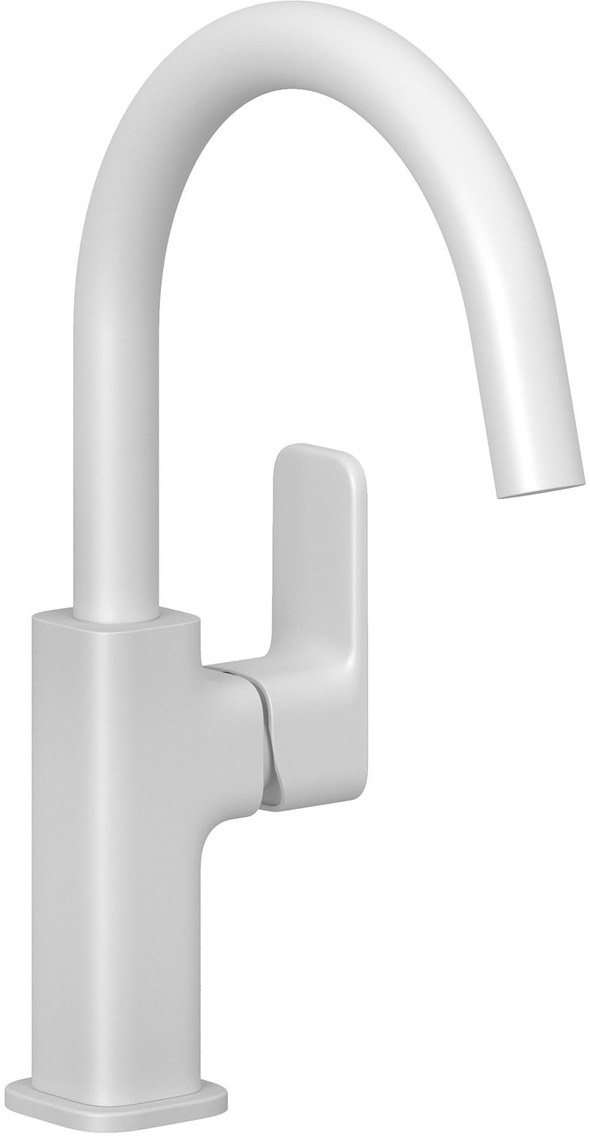 Kludi Renon Waschtischarmatur Stehend weiß 420285375