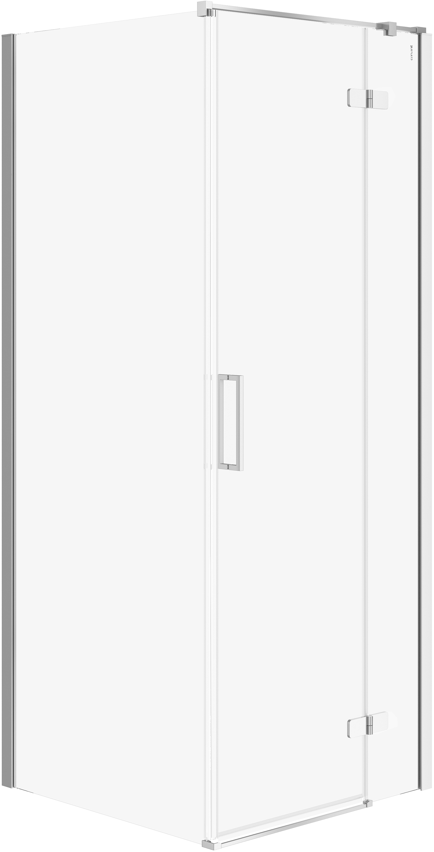 Cersanit City Dusche 80x80 cm quadratisch chrom Glanz/durchsichtiges Glas S584-105