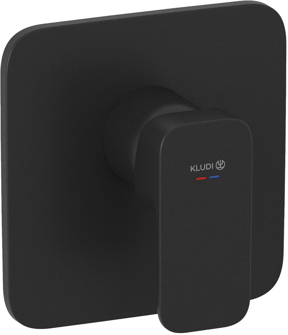 Kludi Renon Duschbatterie Unterputz schwarz 427553975