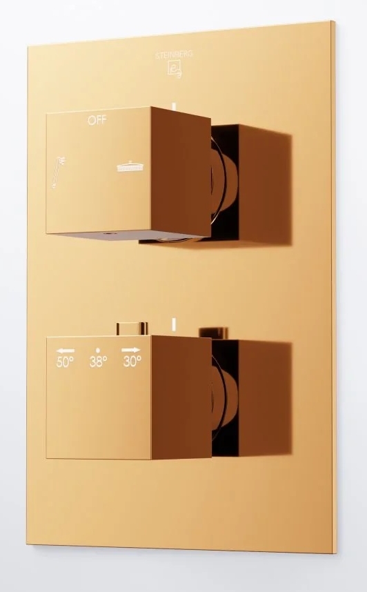 Steinberg 160 Badewannen- und Duscharmatur Unterputz mit Thermostat || 16041333RG