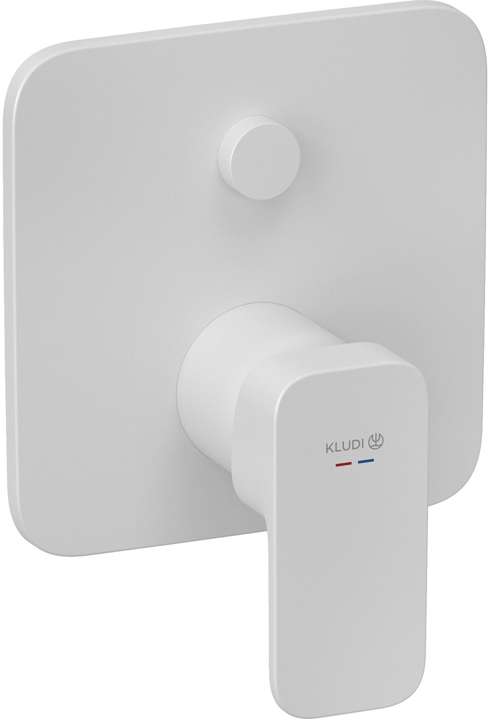 Kludi Renon Badewannen- und Duscharmatur Unterputz weiß 427595375