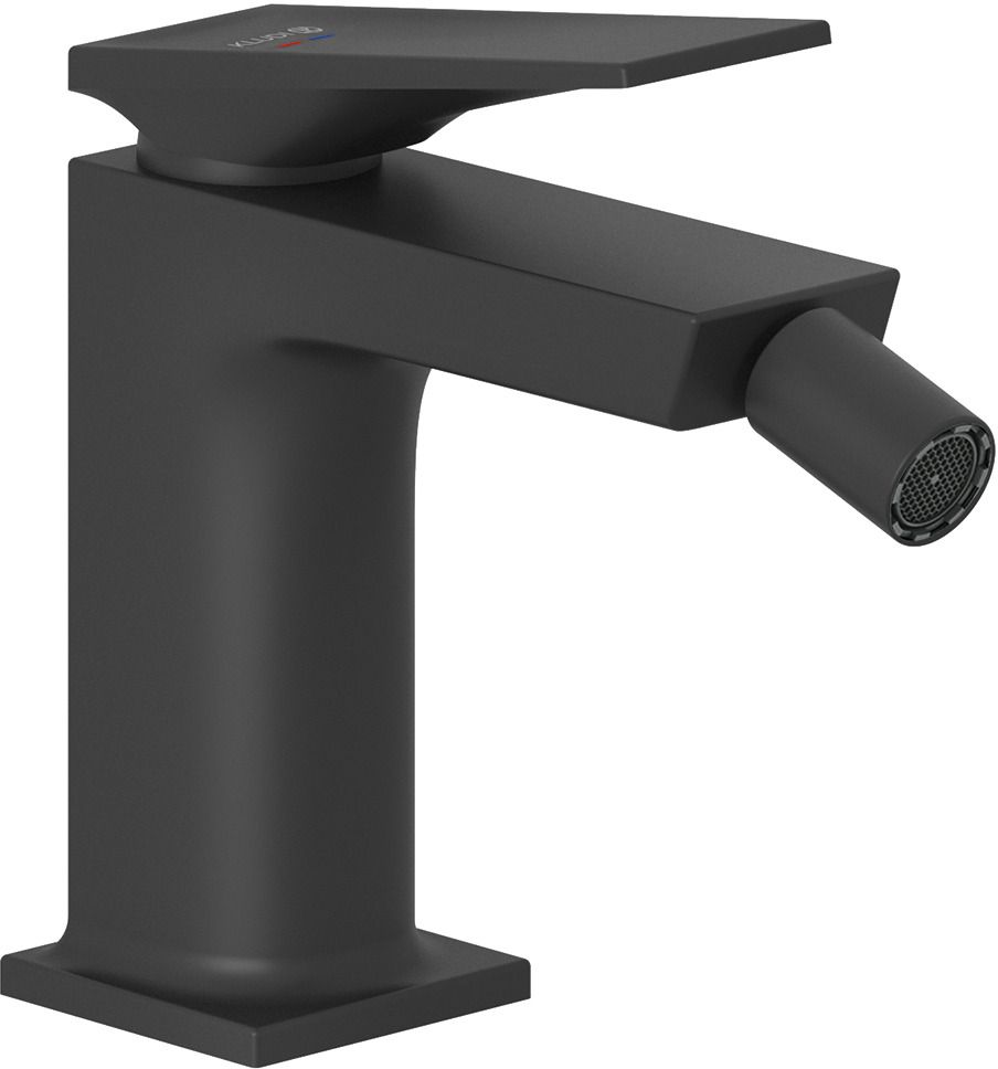 Kludi Decus Bidet-Wasserhahn stehend schwarz 542173975