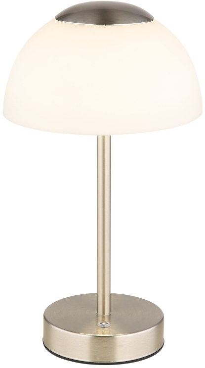 Globo Lighting Sarima Tischlampe 1x2.5 W nickel 21014N
