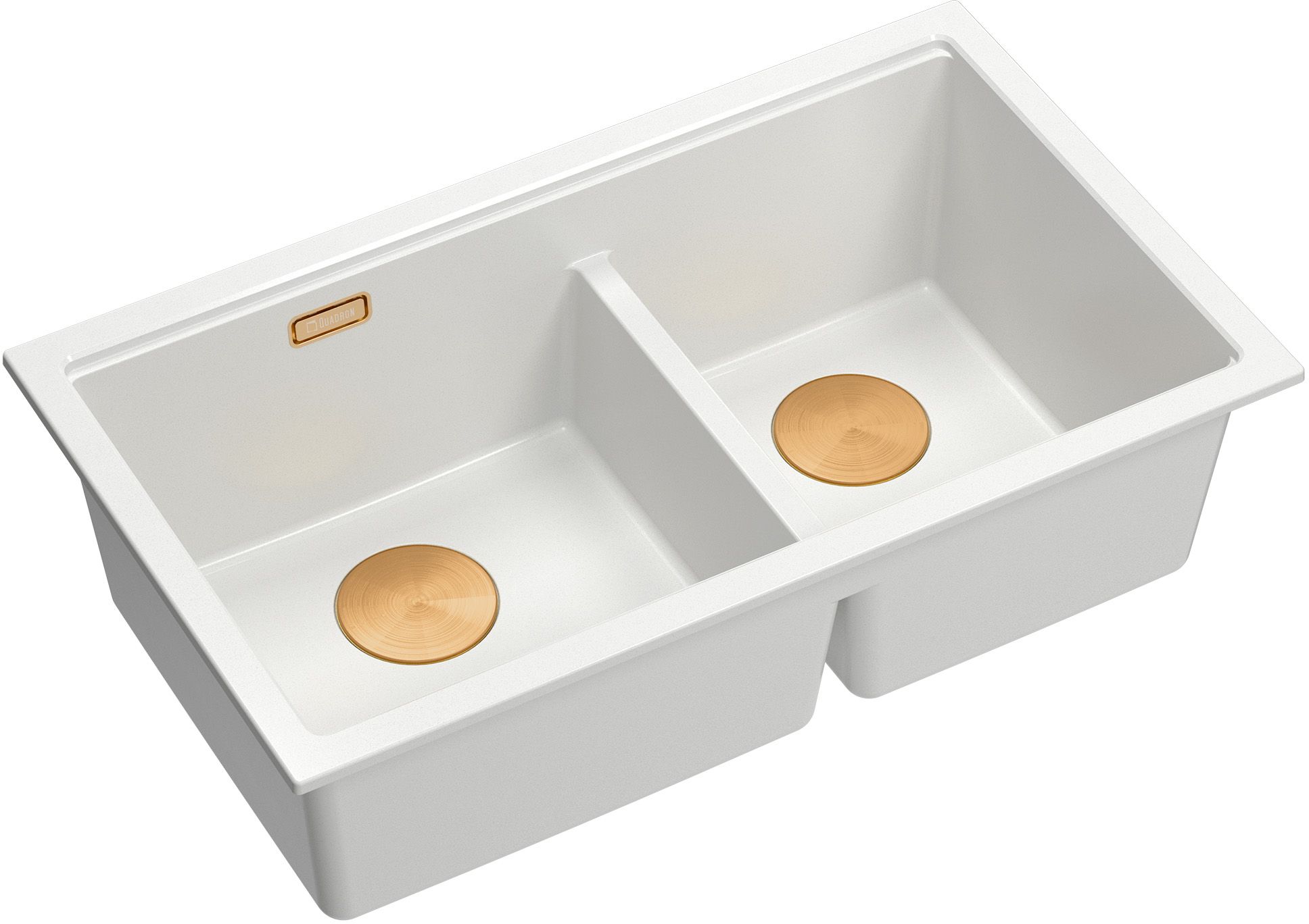 Quadron Logan graniteq-spüle 76x45 cm weiß HQL7645U1_PVDC1_U