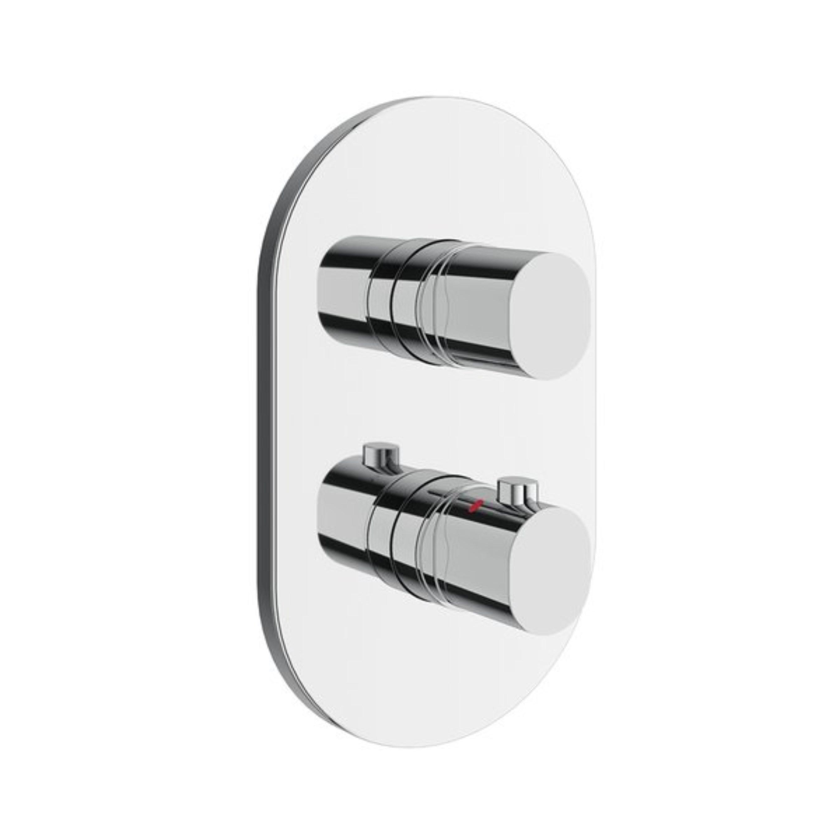 Ravak Chrome II Badewannen- und Duscharmatur Unterputz mit Thermostat chrom X070455