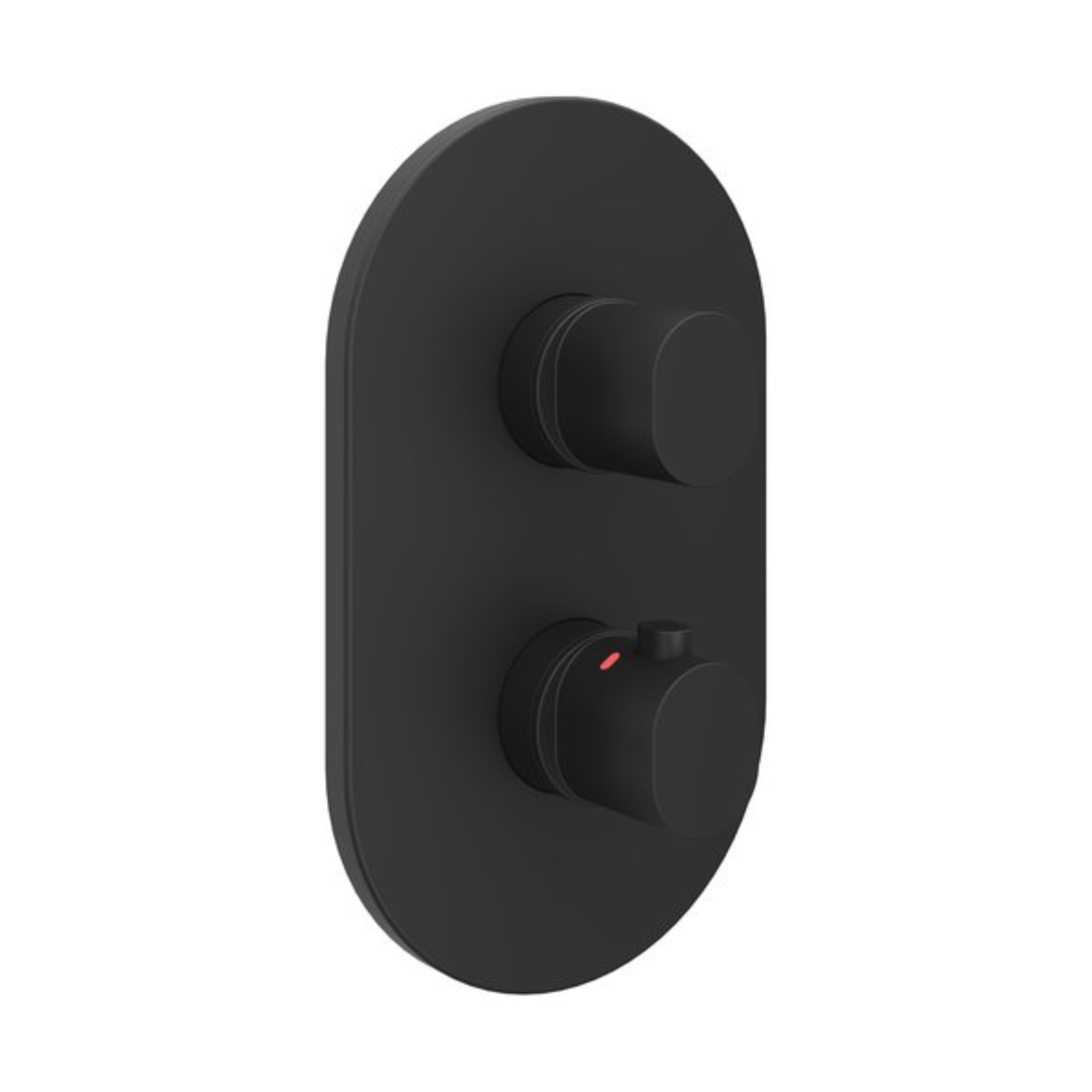 Ravak Chrome II Badewannen- und Duscharmatur Unterputz mit Thermostat schwarz X070467