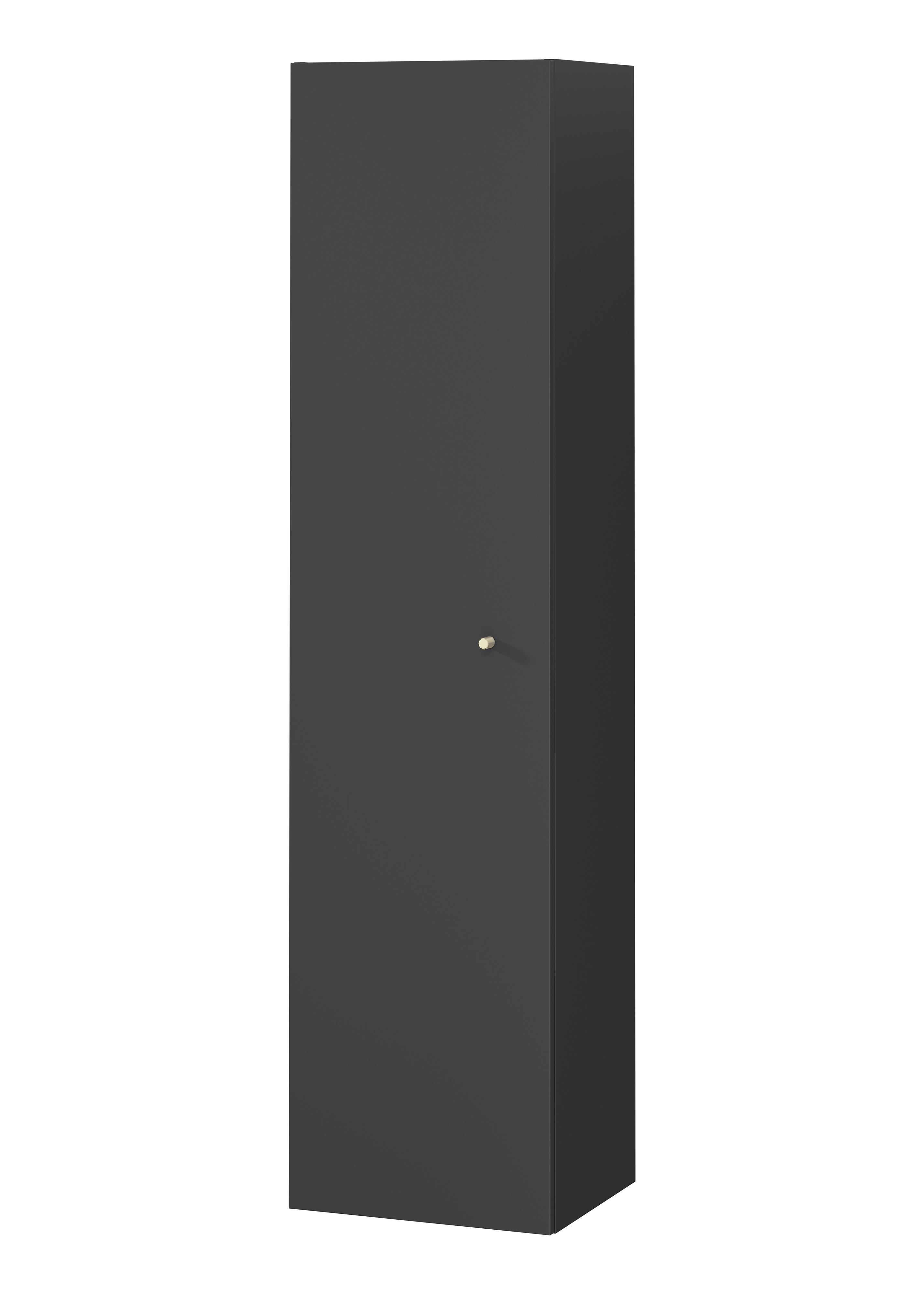 Cersanit Larga Kabinett 39.4x33.7x160 cm Seitenschrank hängend anthrazit S164-032