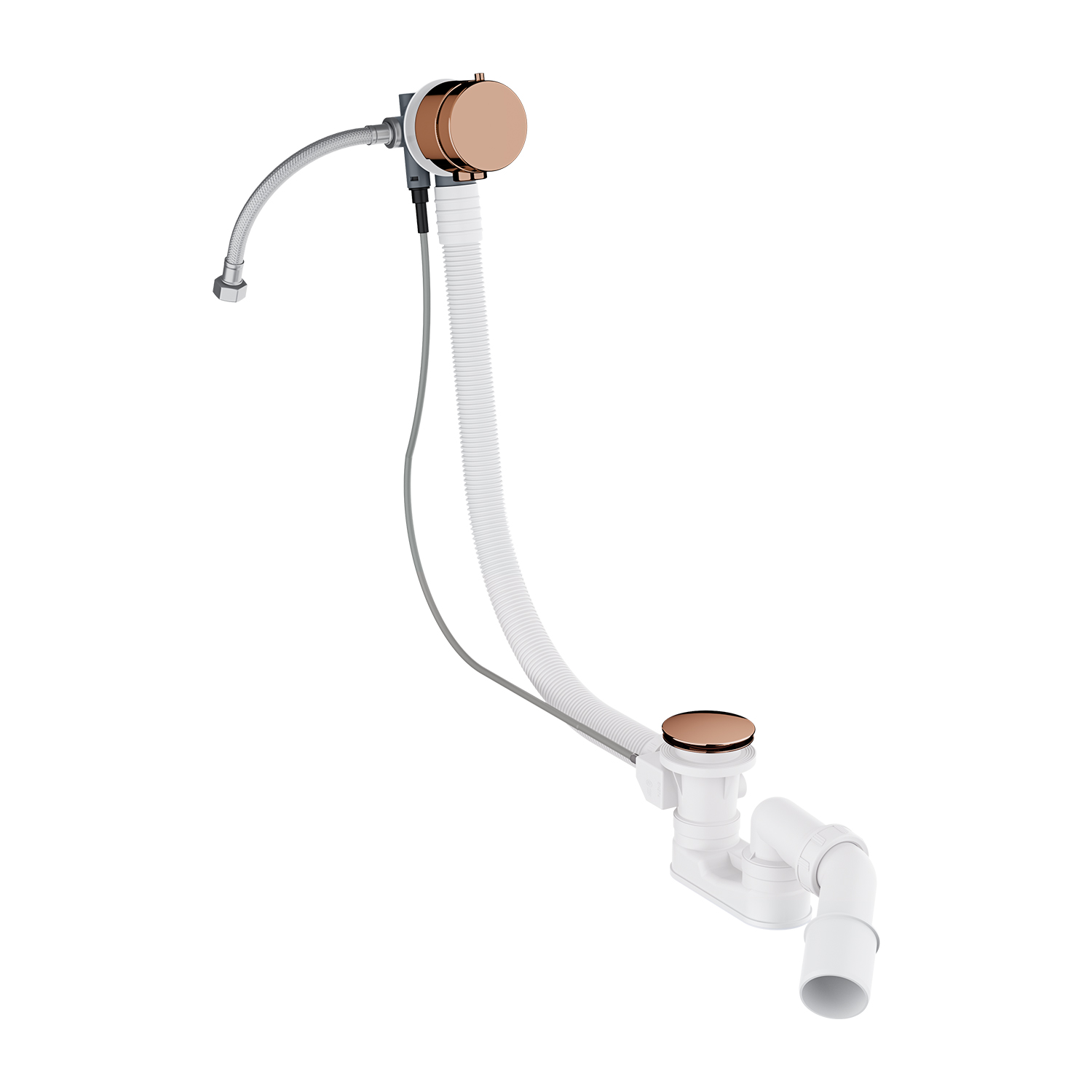 Omnires CGS Siphon mit Füllung || TK132PLUS37664SCP