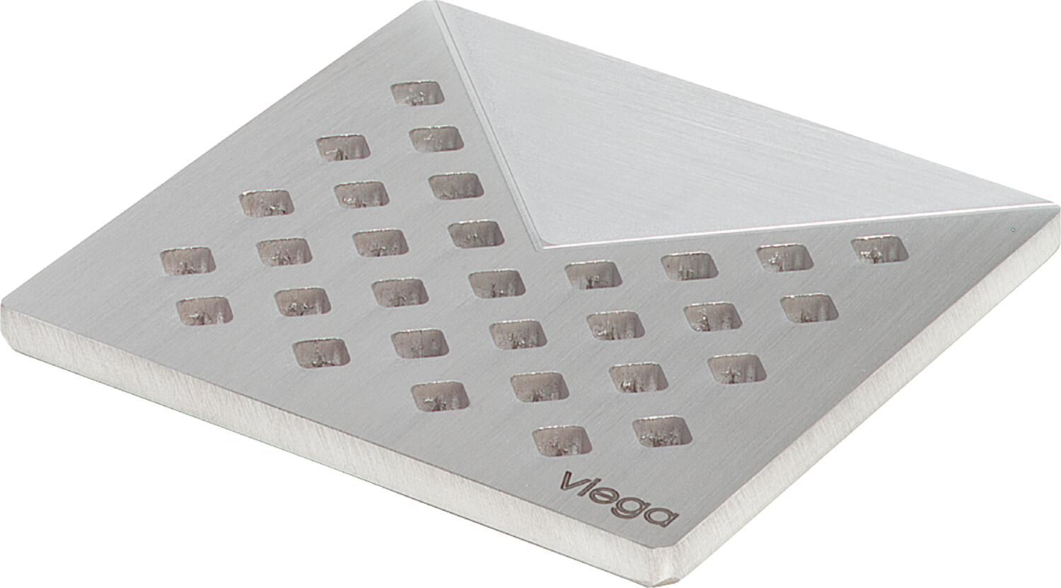 Viega Visign Ablaufgitter 10 cm stahl 492281