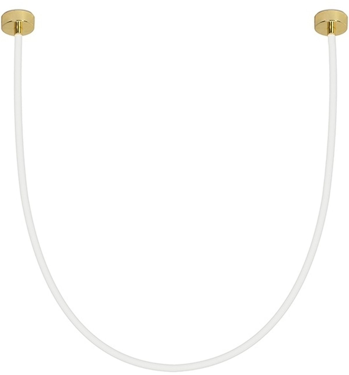 Moosee Lasso Pendelleuchte 1x40 W weiß-gold MSE1501100441