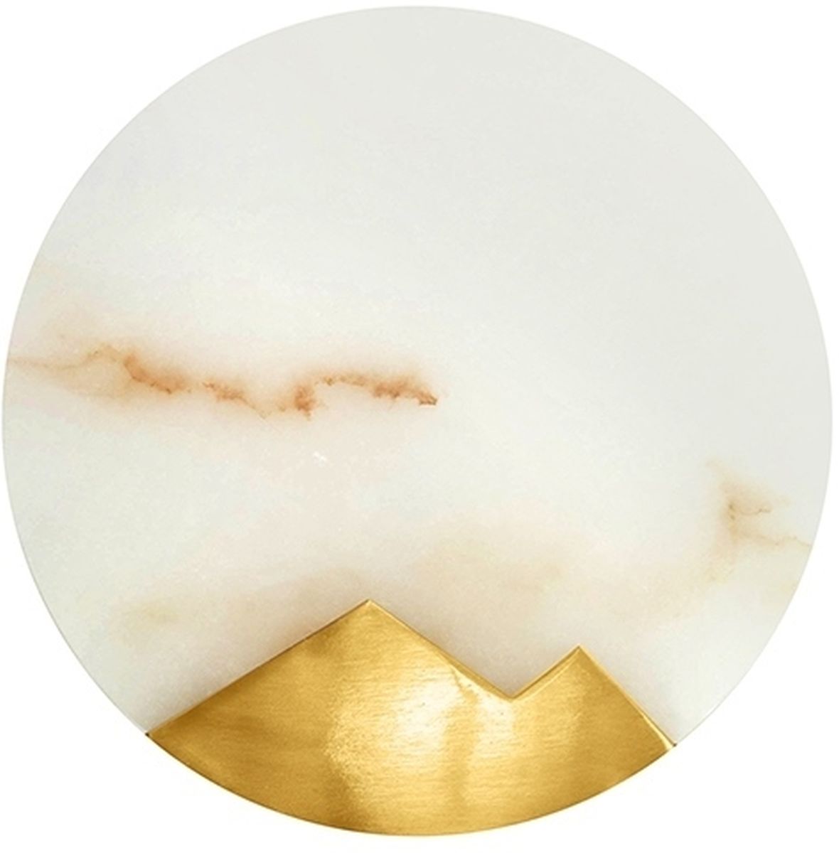 Moosee Luxio Leuchter 1x40 W weiß-gold MSE1501100444