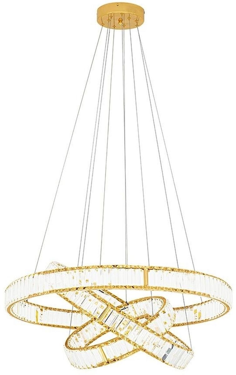 Moosee Liberty Pendelleuchte 1x62.6 W gold-kristall MSE010100176