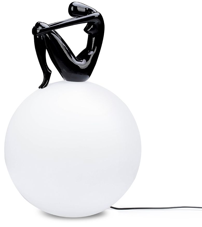 Moosee Uomo Stehlampe 1x40 W weiß-schwarz MSE1501100432