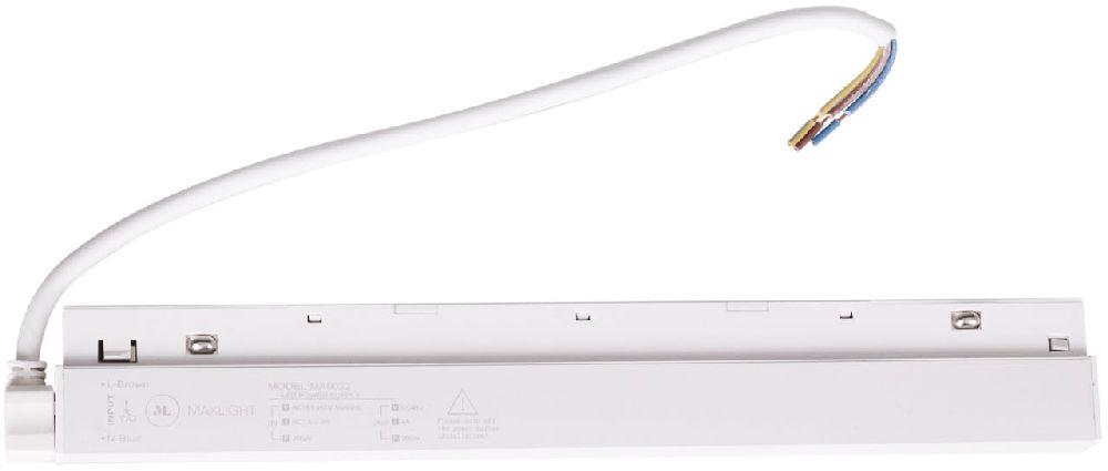 MaxLight Magnetic Schienennetzteil x W weiß MA0022