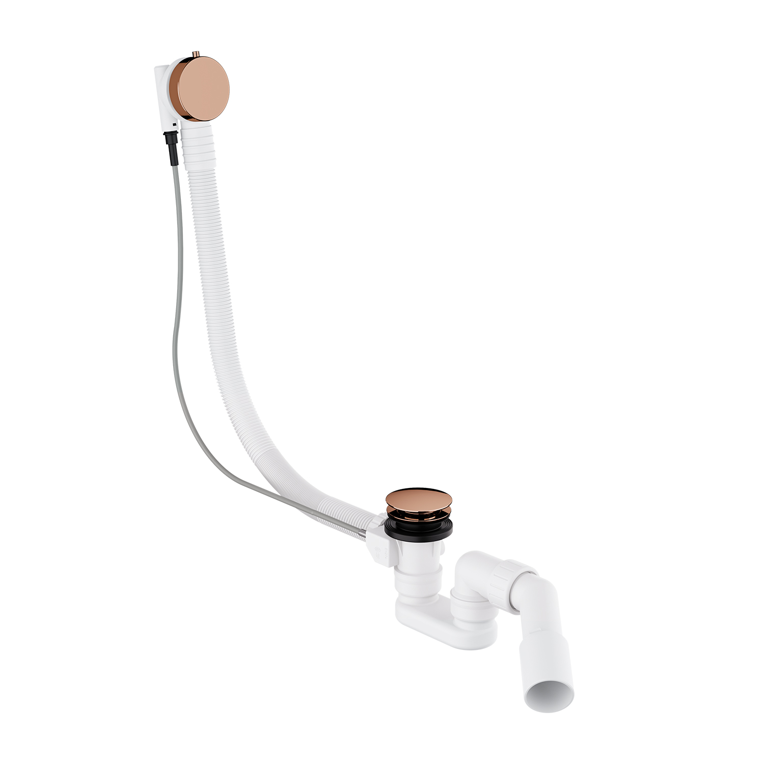 Omnires CGS Siphon mit Überlauf || TK104PLUS37664SCP