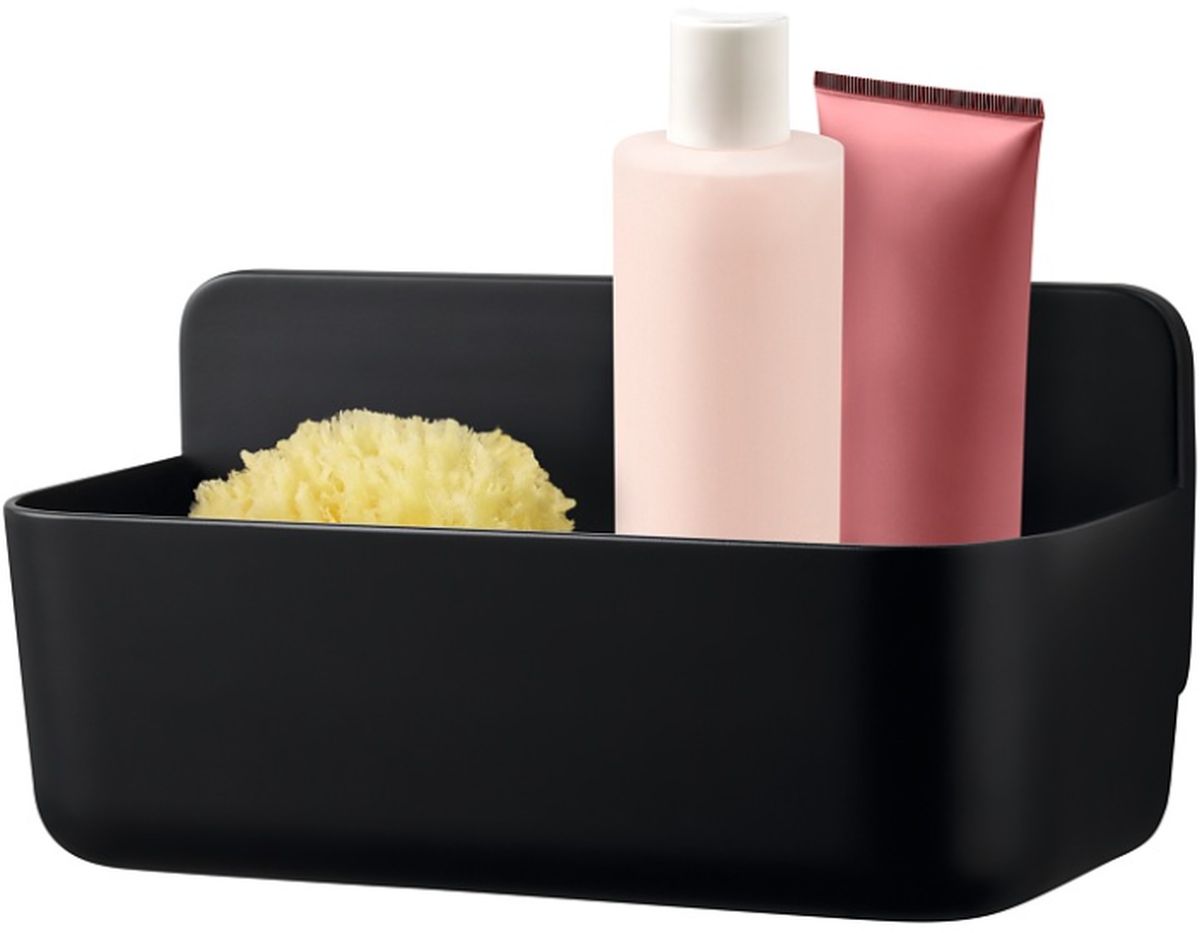 Tesa Lavaa Badezimmerkorb schwarz 40515-00000-00