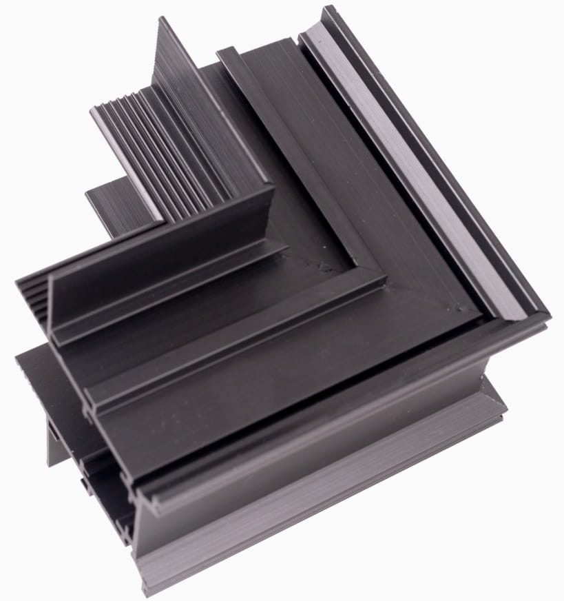 MaxLight Magnetic Winkel x W schwarz MT0010