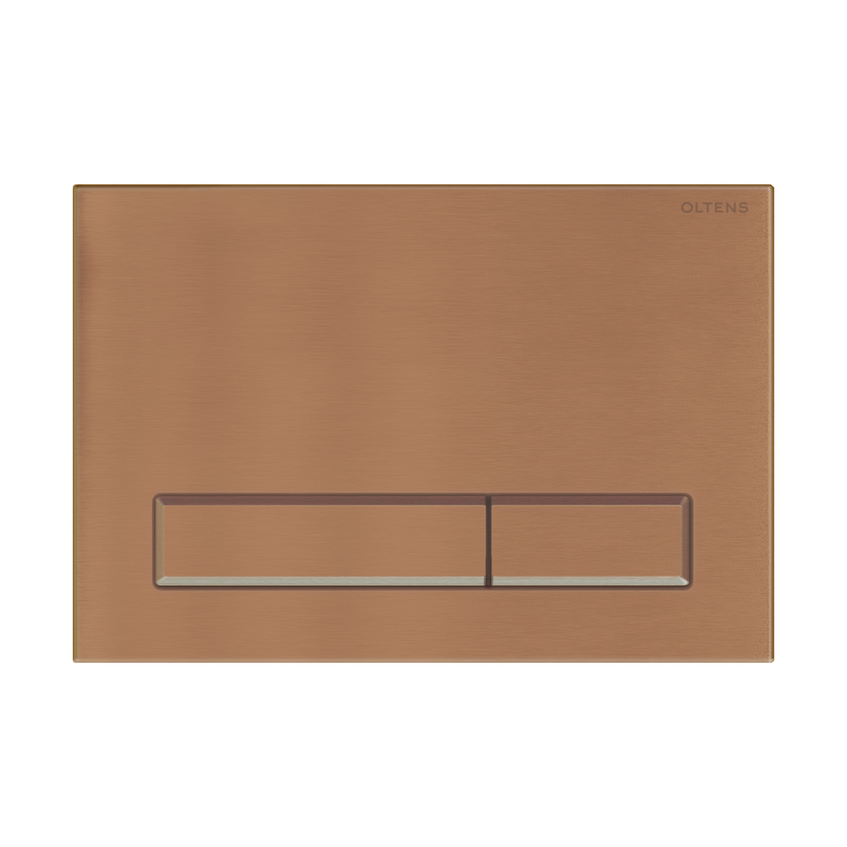 Oltens Torne Betätigungsplatte für Toilette kupfer gebürstet 57101610