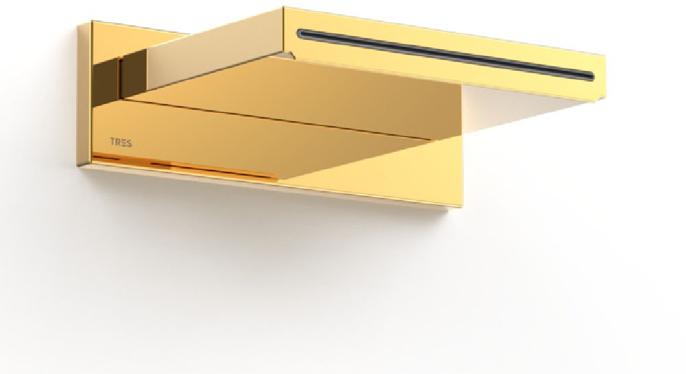 Tres Exclusive Auslauf für Badewannenarmatur für Badewanne gold 29990304OR