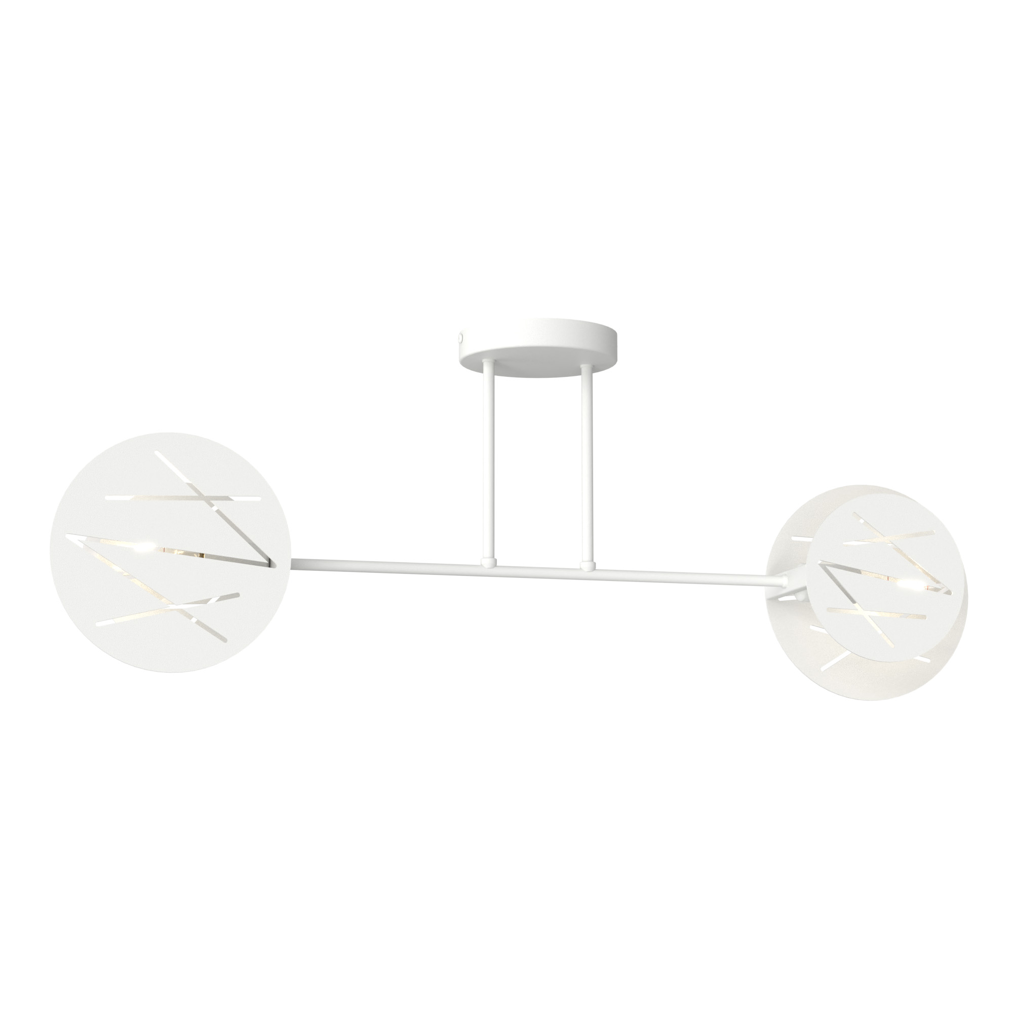 Emibig Frick Deckenlampe 2x15 W weiß 1416/2