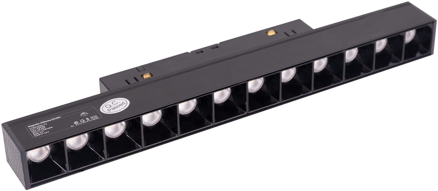 MaxLight Magnetic Magnetleuchte 1x12 W schwarz M0004Z