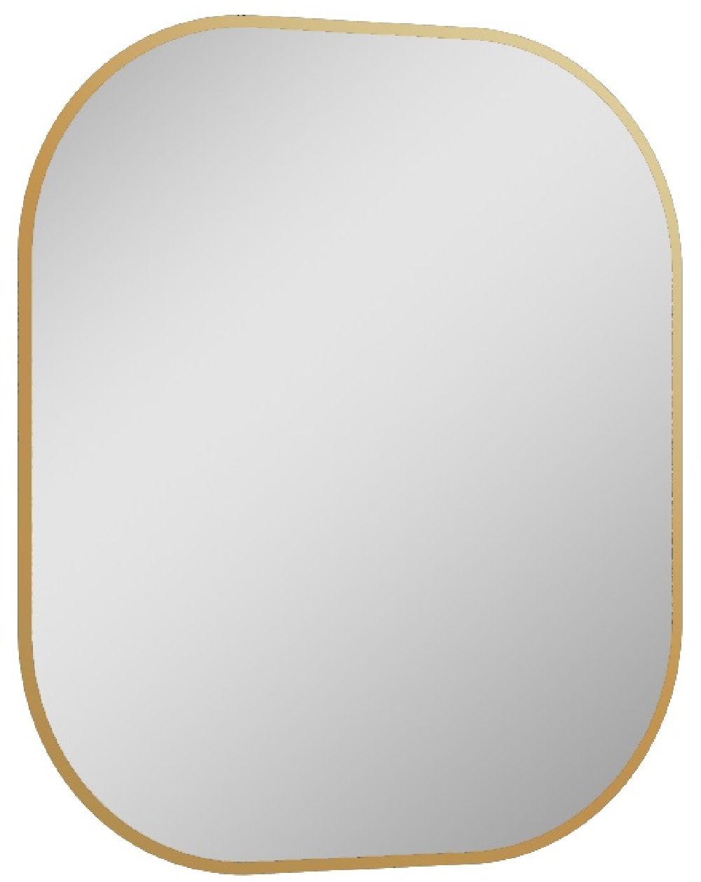 Elita Sharon Spiegel 60x70 cm oval mit Beleuchtung gold RE060600015570