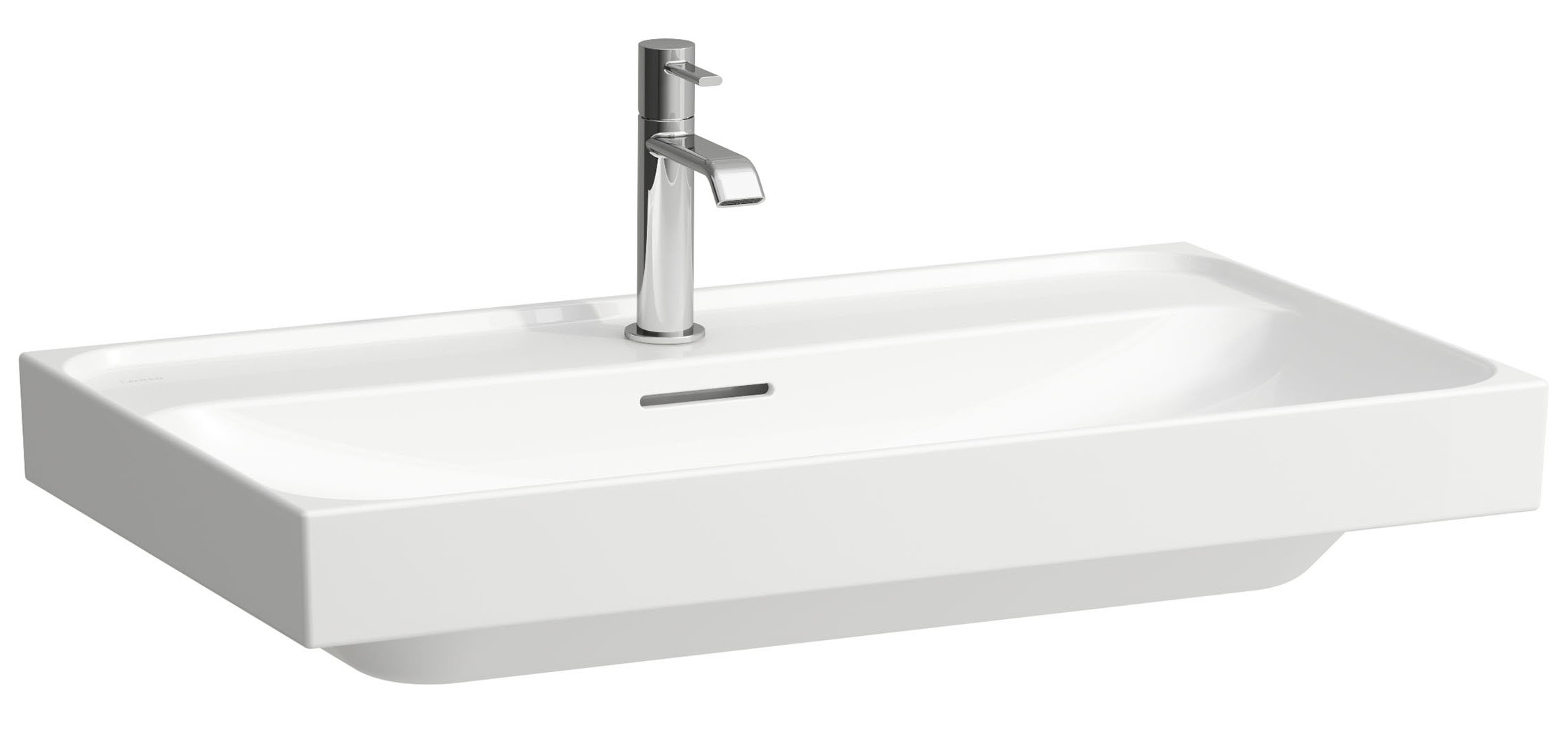 Laufen Meda Waschbecken 80x46 cm rechteckig Klassisch weiß matte H8161177571041
