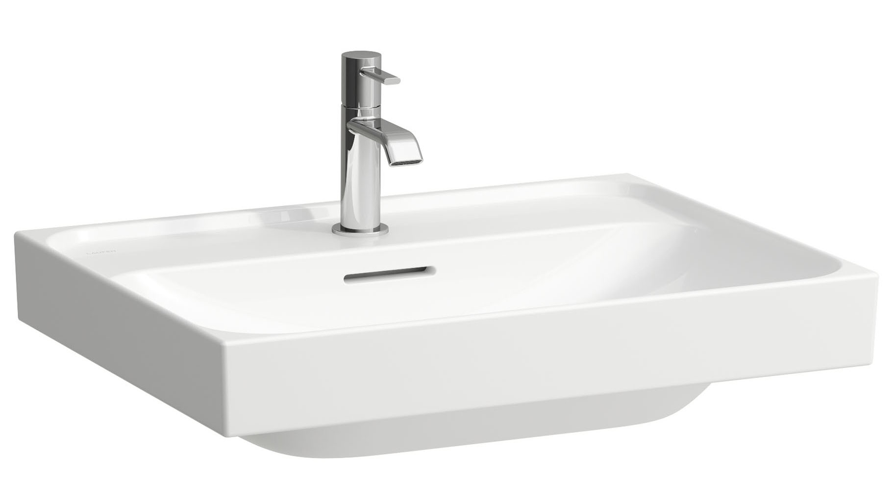 Laufen Meda Waschbecken 60x46 cm rechteckig Klassisch weiß matte H8161137571091