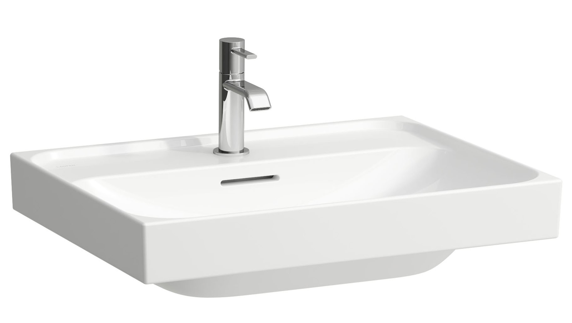 Laufen Meda Waschbecken 60x46 cm rechteckig Klassisch-Möbel weiß matte H8101137571091