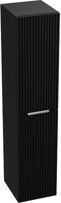 LaVita Oklahoma Kabinett 30x25x140 cm Seitenschrank hängend schwarz 5900378335313