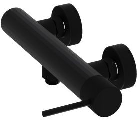 LaVita Orion duschbatterie Wand schwarz 5900378341529