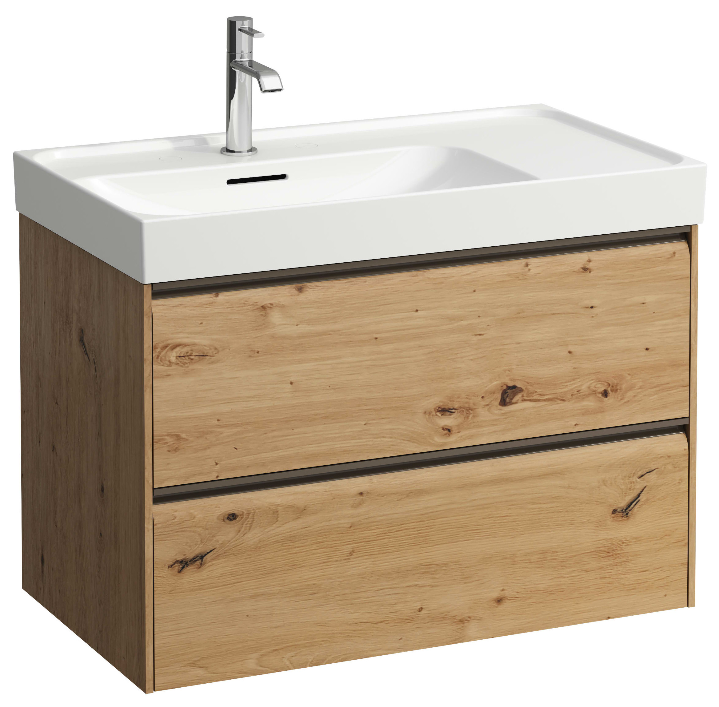 Laufen Meda Badschrank 44.8x78.4x51.5 cm Unterschrank hängend eiche H4216020112671