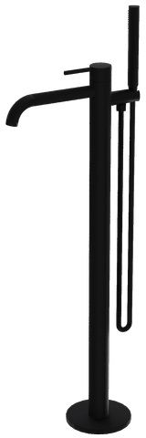 LaVita Orion badewannen- und duscharmatur freistehend schwarz 5900378341673