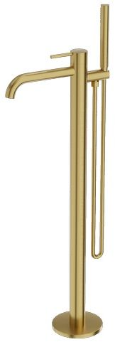 LaVita Orion Badewannen- und Duscharmatur freistehend gold 5900378341680