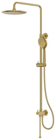 LaVita Orion Duschset Wandmontage mit Kopfbrause gold 5900378346173
