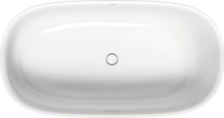 Duravit Zencha Freistehende Badewanne 160x85 cm oval weiß 700462000000000