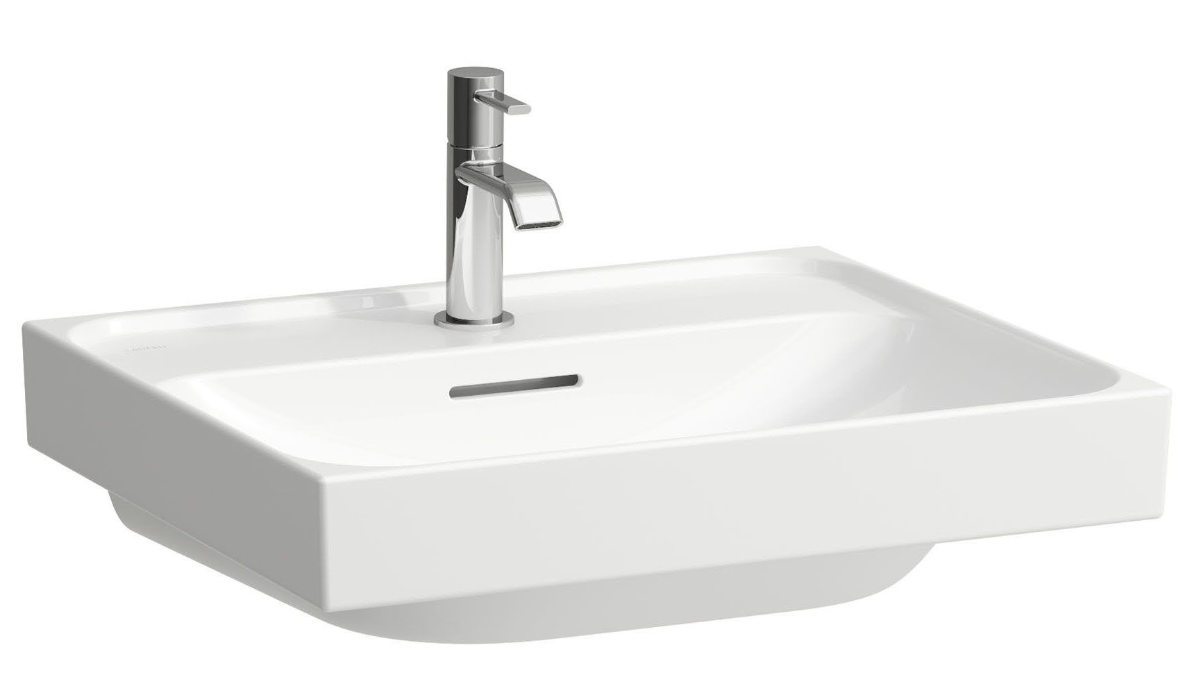 Laufen Meda Waschbecken 55x46 cm rechteckig Klassisch weiß matte H8161127571091