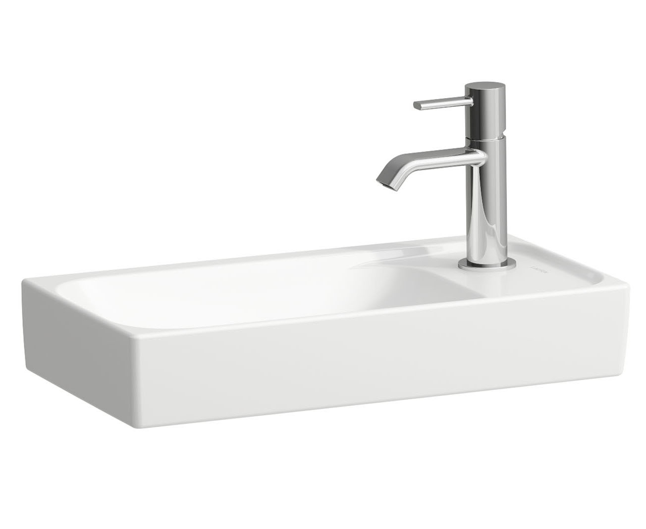Laufen Meda Waschbecken 46x23.5 cm rechteckig Klassisch-Möbel weiß matte H8151137571141
