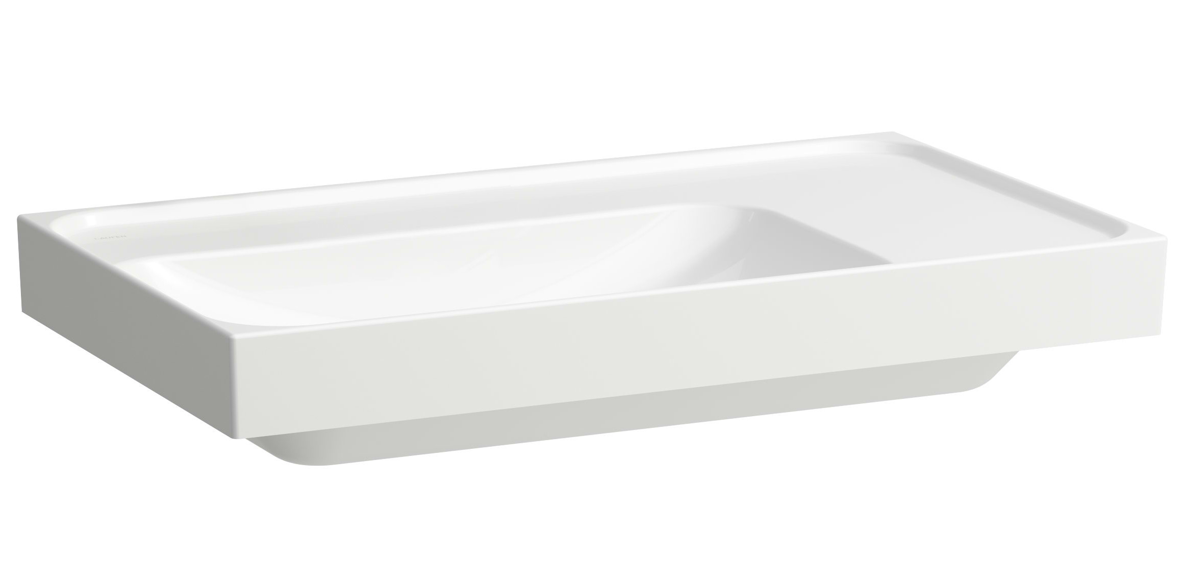 Laufen Meda Waschbecken 80x46 cm rechteckig Klassisch-Möbel weiß H8171164001091