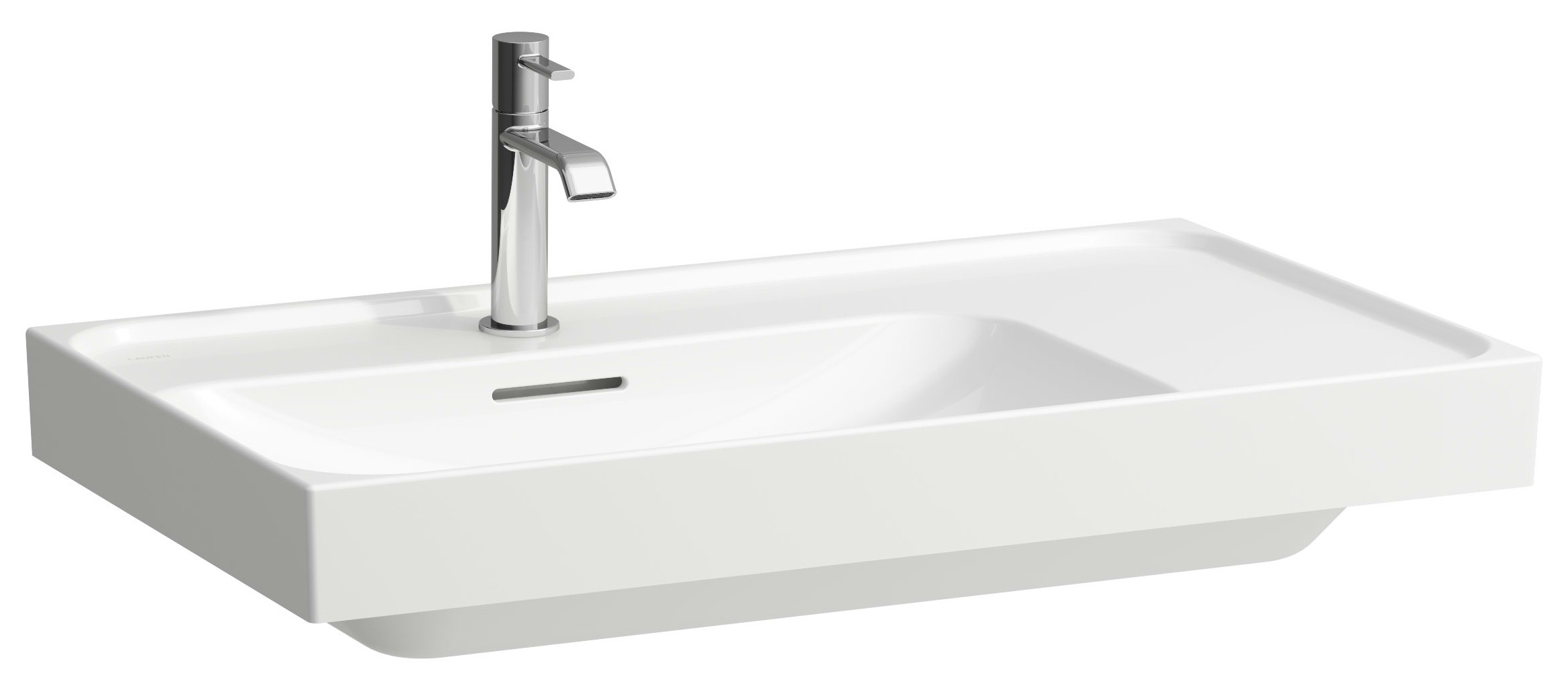 Laufen Meda Waschbecken 80x46 cm rechteckig Klassisch-Möbel weiß H8171164001041