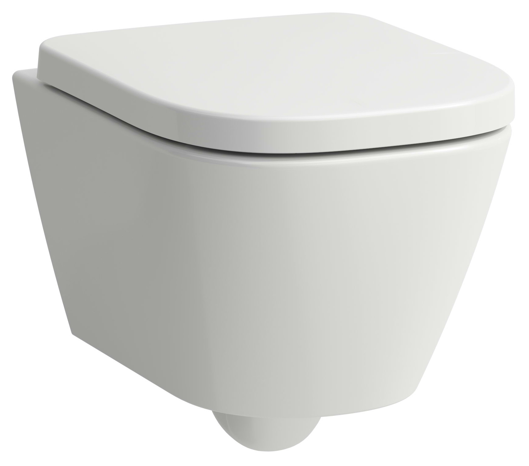 Laufen Meda WC-Becken hängend Spülrandlos mit Wirbelspülung weiß Glanz H8201130000001
