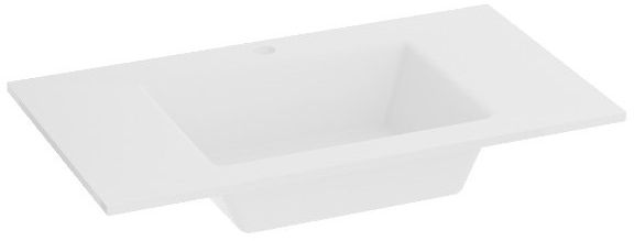 LaVita Tulsa Waschbecken 81x46.5 cm rechteckig Möbel weiß 5900378339854