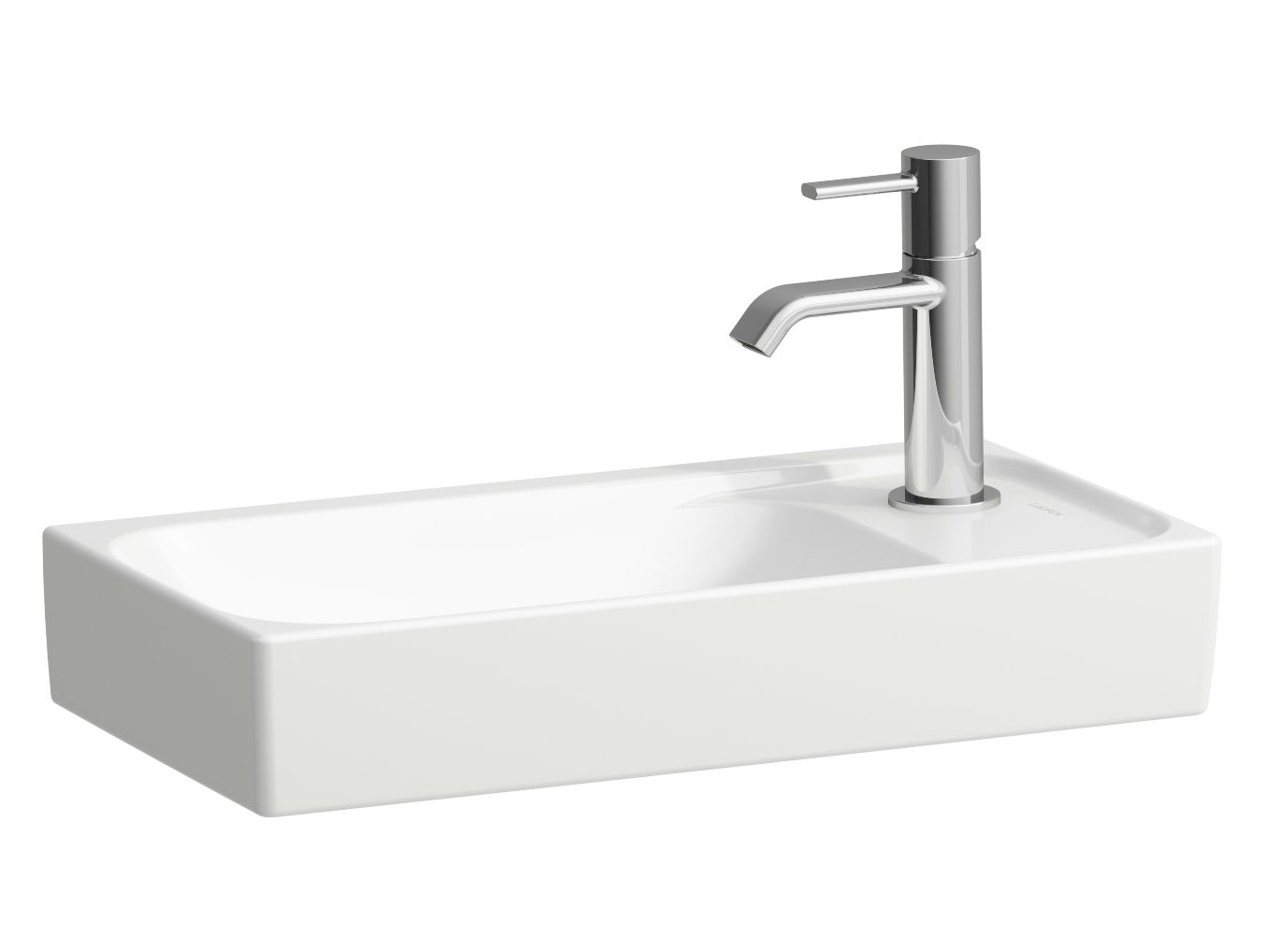 Laufen Meda Waschbecken 46x23.5 cm rechteckig Klassisch-Möbel weiß glanz H8151130001141