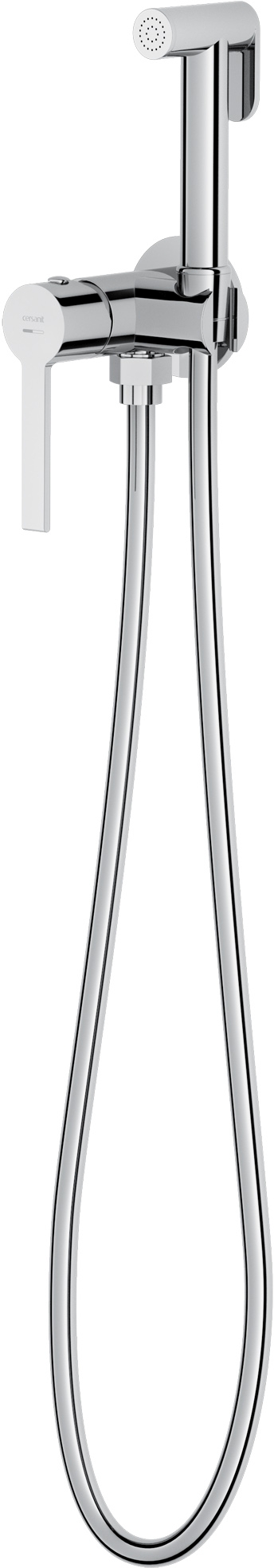Cersanit Virgo bidetarmatur mit duschset Unterputz chrom S951-870