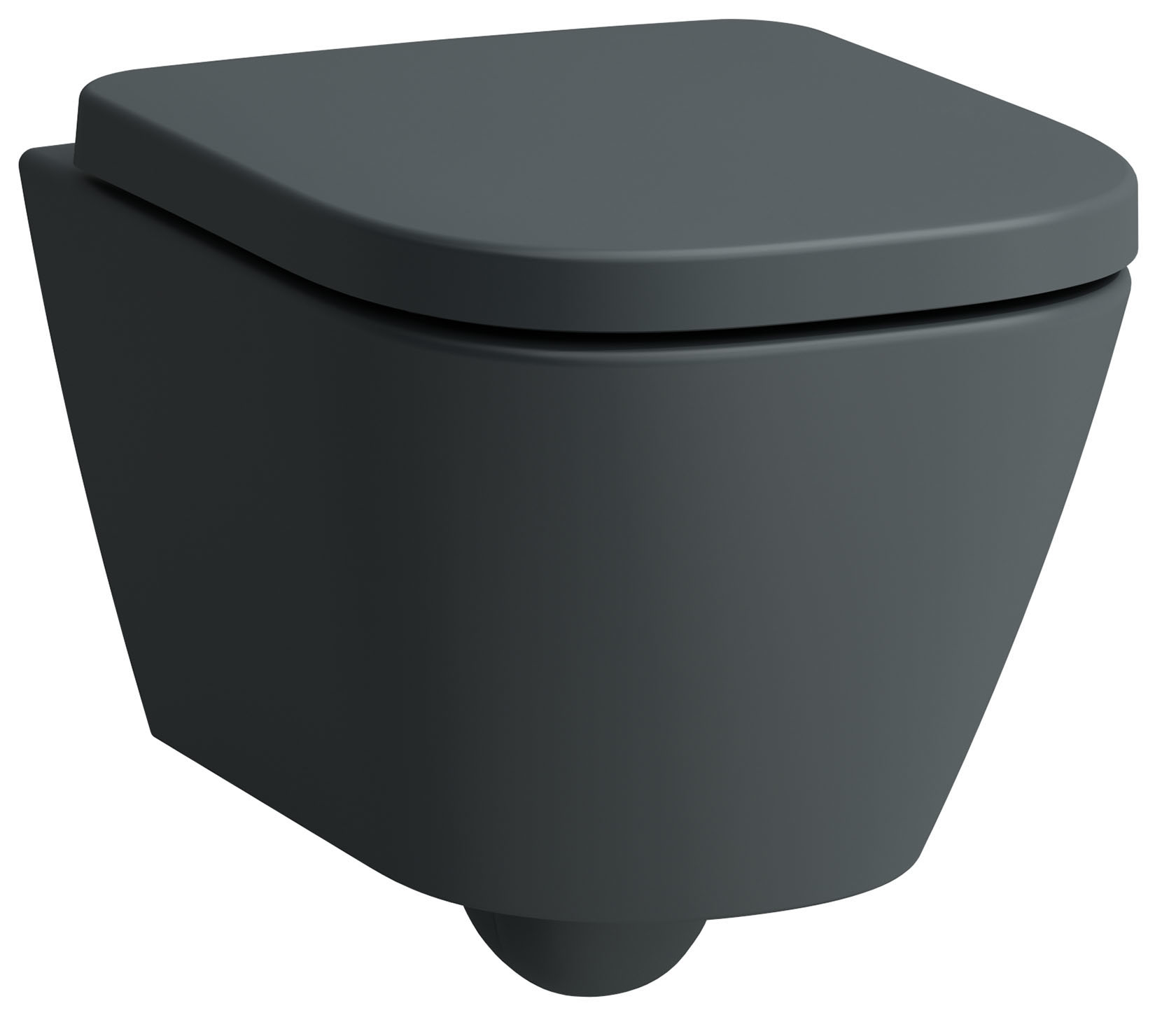Laufen Meda WC-Becken hängend Spülrandlos mit Wirbelspülung Matte H8201137580001