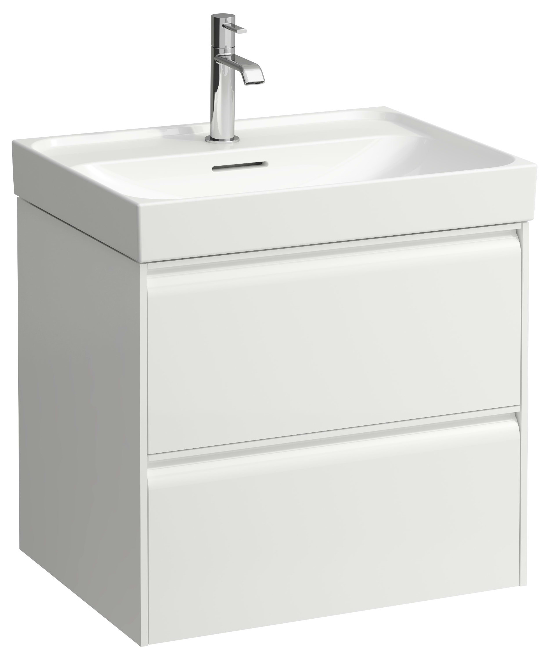 Laufen Meda Badschrank 58.4x44.8x51.5 cm Unterschrank hängend weiß H4215720112601