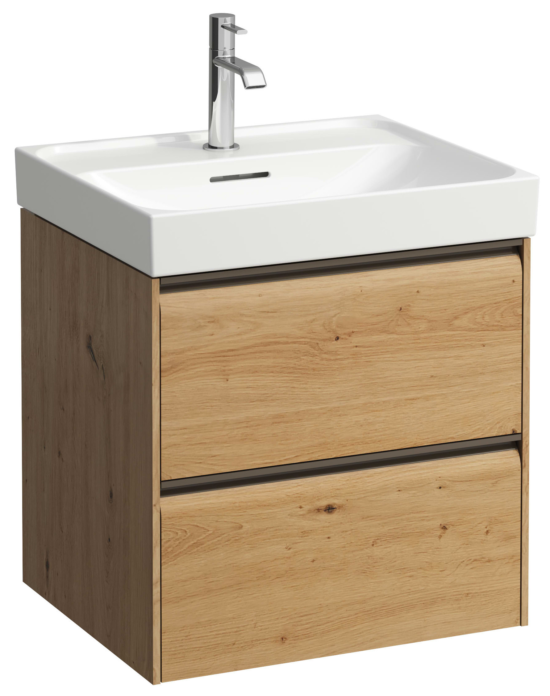Laufen Meda Badschrank 53.4x44.8x51.5 cm Unterschrank hängend eiche H4215620112671