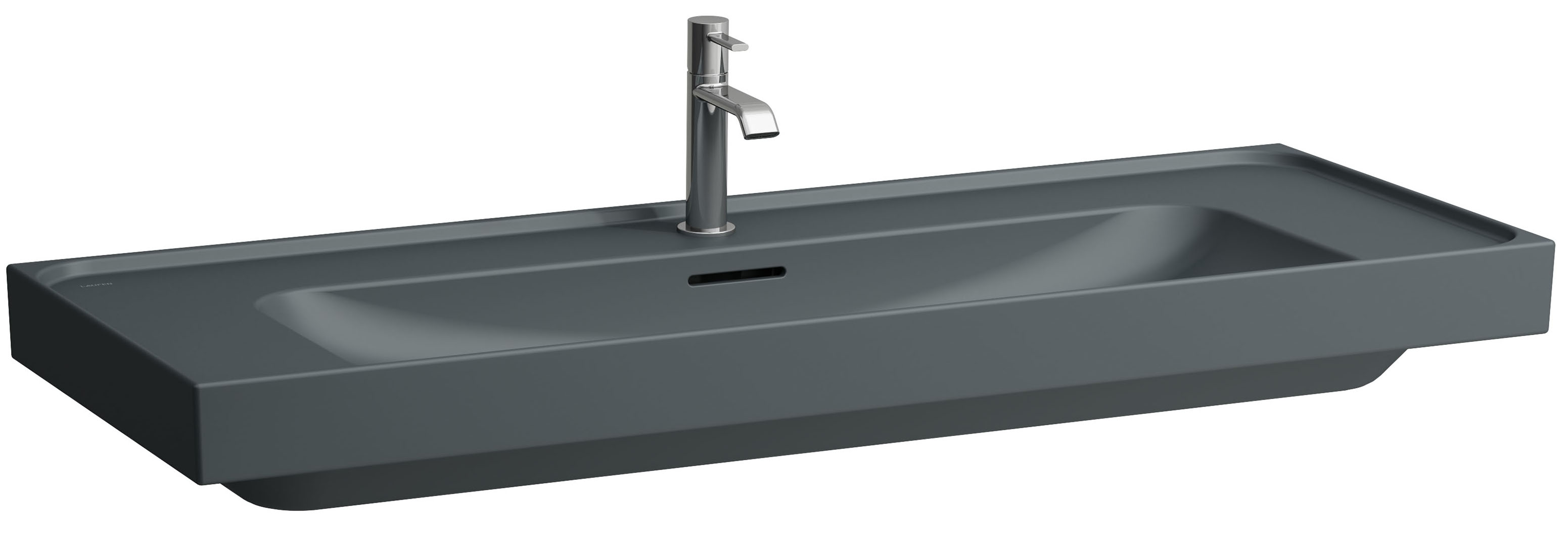 Laufen Meda Waschbecken 120x46 cm rechteckig Klassisch-Möbel matte H8141117581041