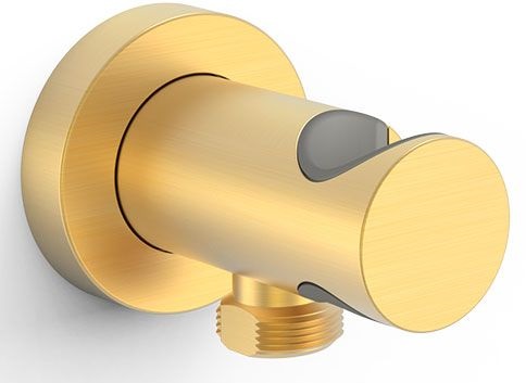 Tres Winkelanschluss mit Griff gold 26118221OM