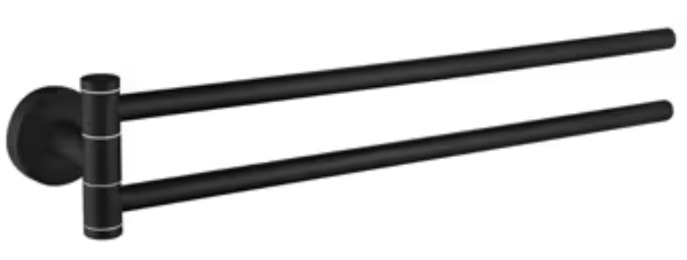 Kronenbach Lima 2.0 Black Handtuchhalter schwarz 29.200.070.0005